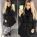 Теплое пальто на холлофайбере с поясом с меховым воротником Теплое пальто на холлофайбере с поясом с меховым воротником