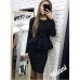 Женский костюм с юбкой и блузка с баской и кружевом Женский костюм с юбкой и блузка с баской и кружевом