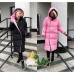 Двухсторонняя куртка- пальто утеплитель силикон