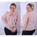 Блузка с бантом Ирина Большие размеры