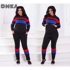 Стильный спортивный костюм кофта с капюшоном Большие размеры Стильный спортивный костюм кофта с капюшоном Большие размеры