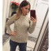 Стильный женский свитер вязка (разные цвета)