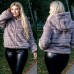 Короткая женская шуба с капюшоном Большие размеры 50+