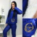 Женский лыжный костюм на овчине Батал