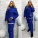 Женский лыжный костюм на овчине Батал
