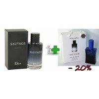 Christian Dior Sauvage 100 ml + подарочный набор Christian Dior Sauvage 50 ml, (реплика)
