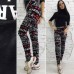 Теплые трикотажные лосины на меху 