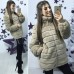 Шубка женская воротник стойка на синтепоне