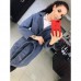 Женское пальто кашемир на подкладке с поясом