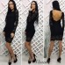 Коктейльное женское платье из гипюра 