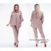 Костюм блузка рукав 3/4 и брюки Батальные размеры Костюм блузка рукав 3/4 и брюки Батальные размеры
