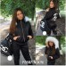 Костюм женский на синтепоне с мехом 