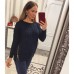 Свитер с змейками по бокам