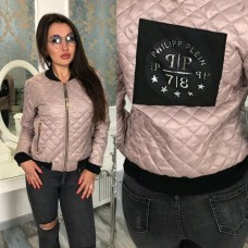 Женская куртка бомпер на синтепоне 100 Женская куртка бомпер на синтепоне 100