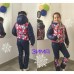Костюм зимний плащевка на синтепоне и овчине Микки маус