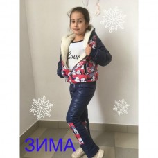 Костюм зимний плащевка на синтепоне и овчине Микки маус Костюм зимний плащевка на синтепоне и овчине Микки маус
