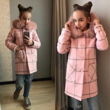 Шерстяное пальто утепленное синтепоном на девочку подростка Шерстяное пальто утепленное синтепоном на девочку подростка