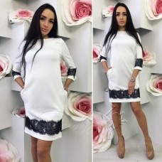 Платье с дорогим кружевом Платье с дорогим кружевом
