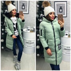 Женское теплое пальто холлофайбер Женское теплое пальто холлофайбер