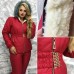 Зимний костюм на синтепоне и овчине Больших размеров 