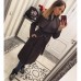 Шерстяное утепленное длинное женское пальто с поясом Шерстяное утепленное длинное женское пальто с поясом