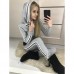 Спортивный костюм с лампасами трехнитка Батал