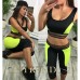 Костюм для фитнеса спортивный топ и бриджи