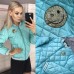 Куртка бомбер смайлик из пайеток на спине