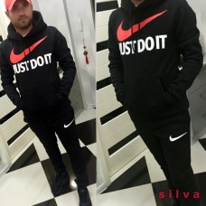 Мужской спортивный костюм Найк трехнитка с начесом Мужской спортивный костюм Найк трехнитка с начесом
