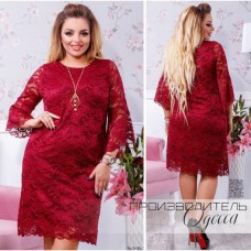 Вечернее ажурное платье Баталразмеры 50-60