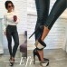 Лосины эко кожа с молнией (разные цвета)