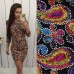 Вечернее платье с вышивкой 