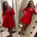 Женское платье коттон-стреч 