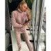 Теплый женский вязанный костюм свитер и штаны шерсть с акрилом двойная вязка Теплый женский вязанный костюм свитер и штаны шерсть с акрилом двойная вязка