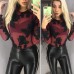 Женский красивый боди с вышивкой цветы