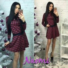 Костюм клетка кофта и юбка Костюм клетка кофта и юбка