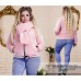 Женский велюровая Куртка бомбер в комплекте с шарфом