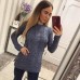 Свитер-туника вязка косички