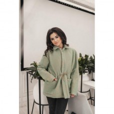 Короткое шерстяное пальто