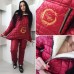 Зимний женский костюм на овчине очень теплый 