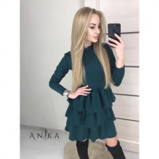 Женское платье юбка воланы Женское платье юбка воланы