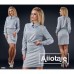 Женский теплый костюм юбка и кофта