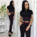 Брюки с корсетом 