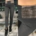 Женские теплые леггинсы коттон на меху 