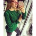 Свитер теплый Лало коса