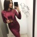 Женский костюм тройка итальянский замш 