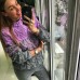 Теплый женский костюм свитер и штаны шерсть с акрилом Теплый женский костюм свитер и штаны шерсть с акрилом