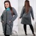 Женский кардиган букле Большие размеры 