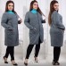 Женский кардиган букле Большие размеры 
