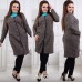 Женский кардиган букле Большие размеры 